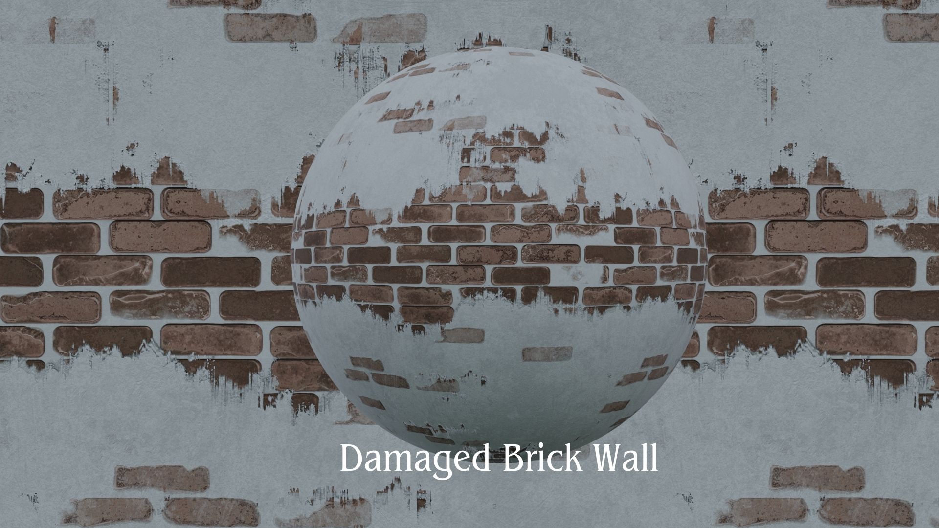 Damaged Brick Wall | Fab