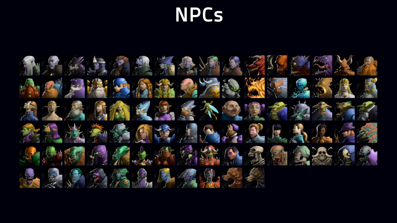 Media 1 for listing 250+ NPC Icons - Fantasy RPG