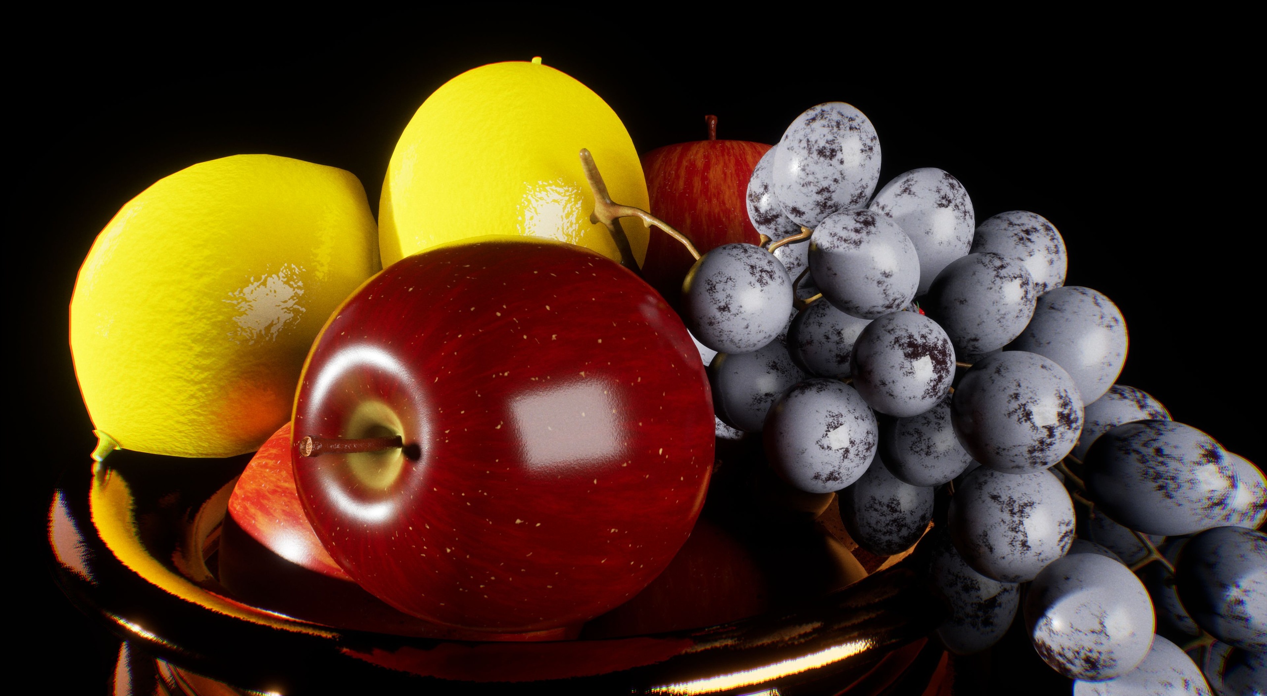 出品Fruit Bowl 3d Sceneのメディア1