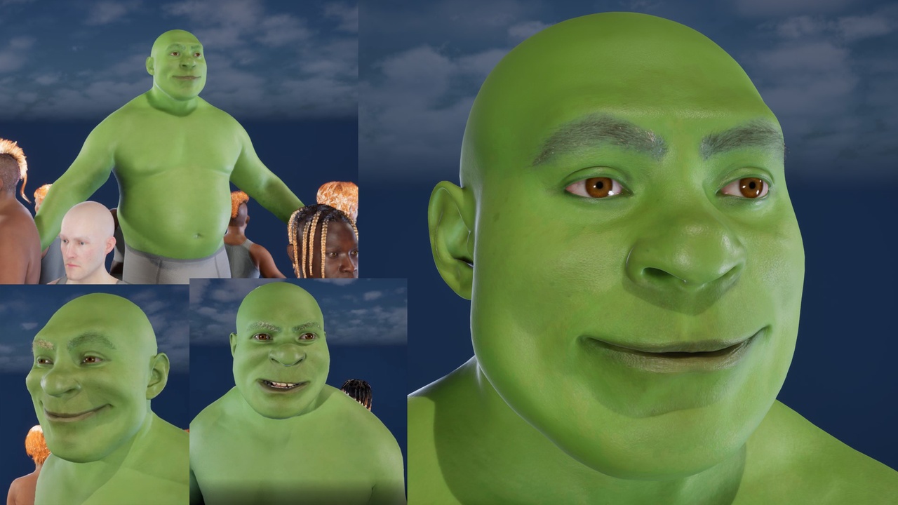 Media 1 for listing Shrank the Friendly Ogre-like Man