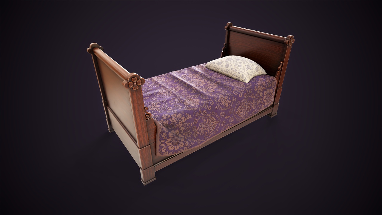 Media 1 for listing Vintage single bed