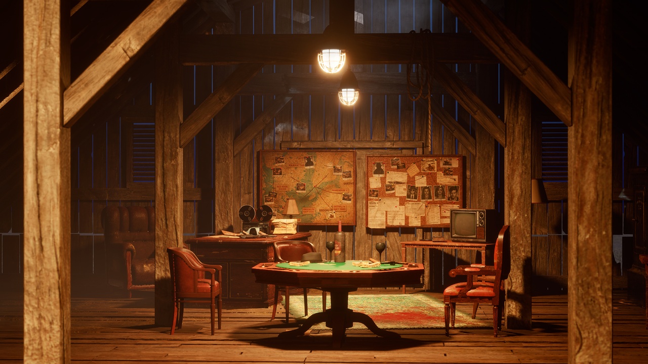 Media 1 for listing 70s Mafia Barn Asset Pack