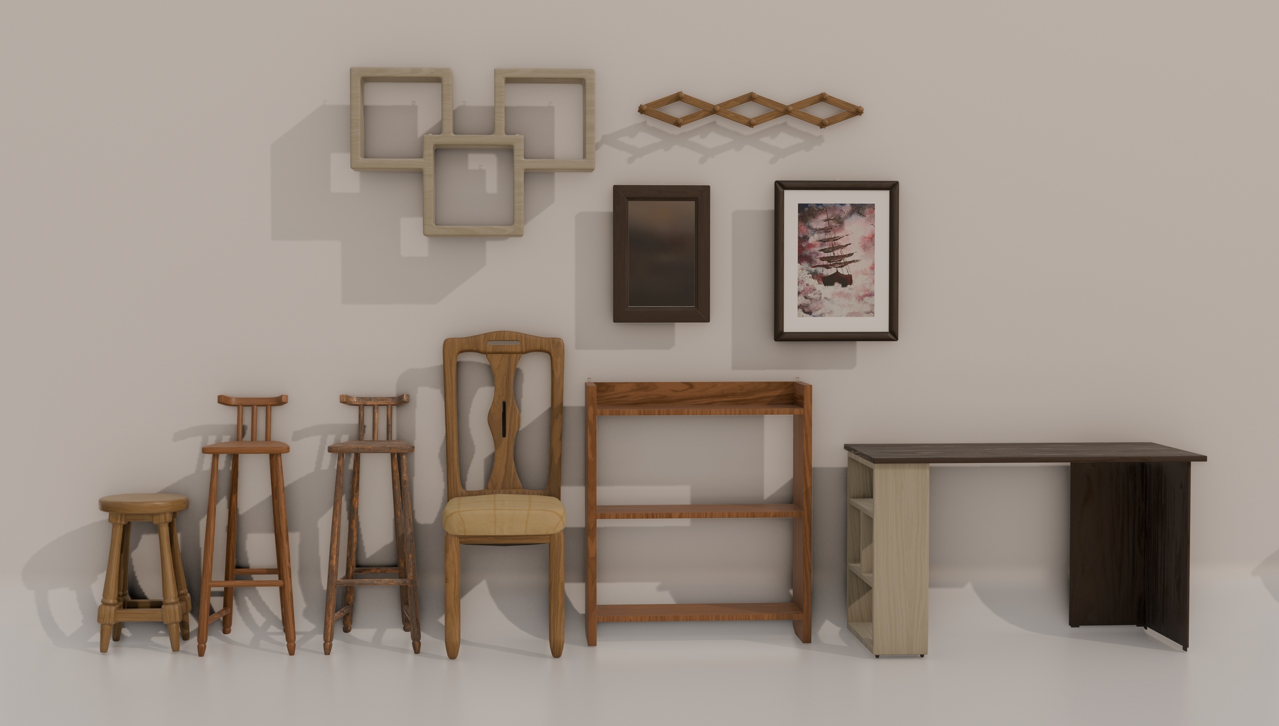 Media 1 for listing Low Poly Furniture Pack