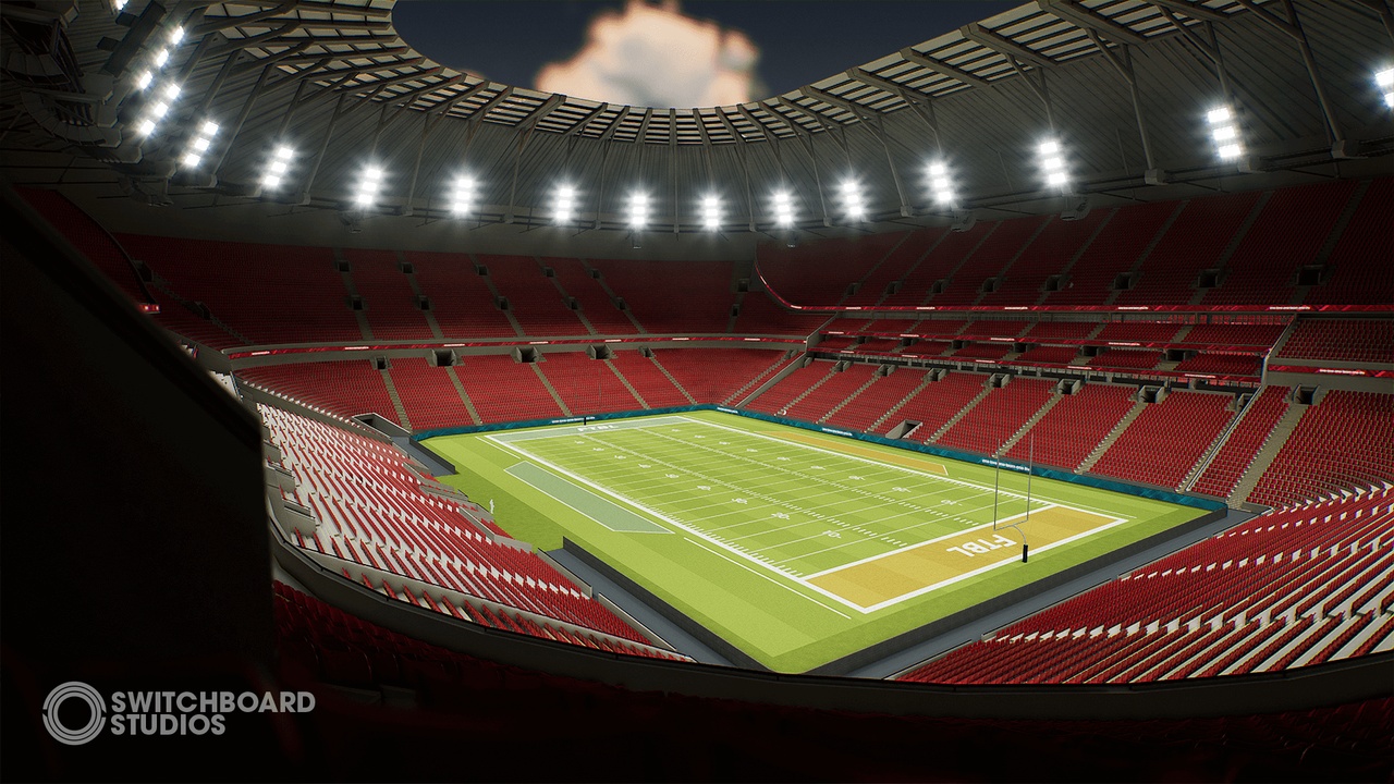 商品 Football & Soccer Sports Stadium 的媒体 1
