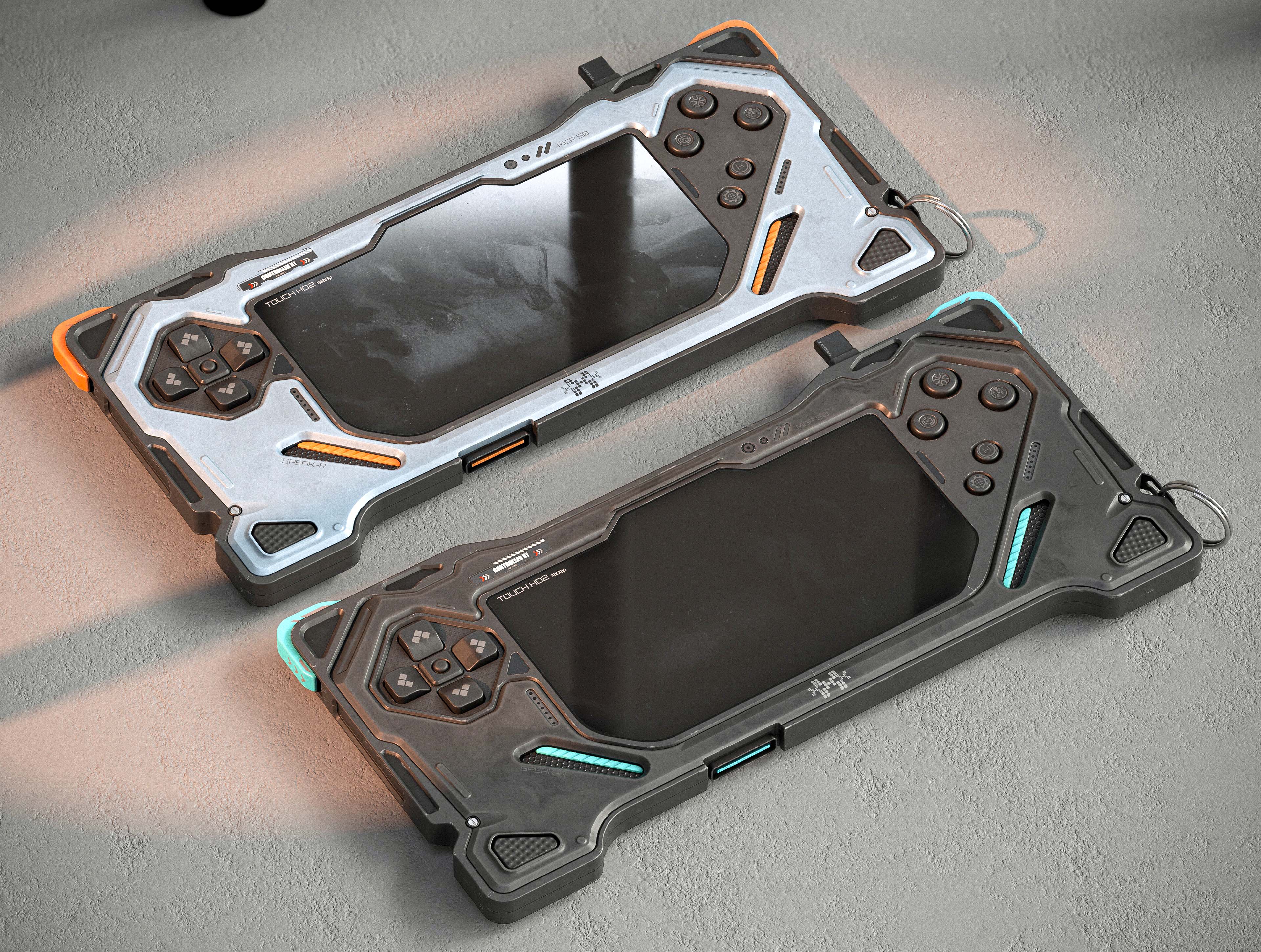 Sci-fi Controller X1 PBR | Fab