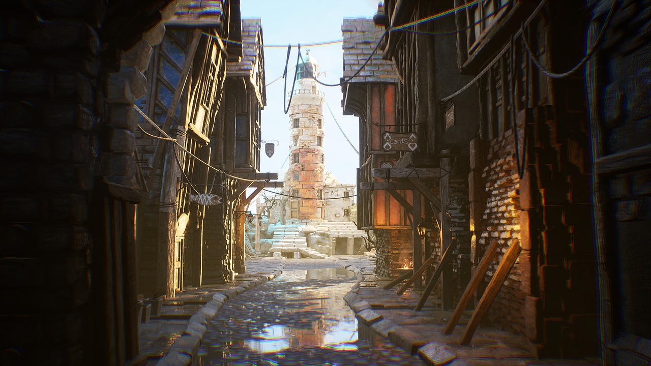 Media 1 for listing Medieval Town Street Environment Kit