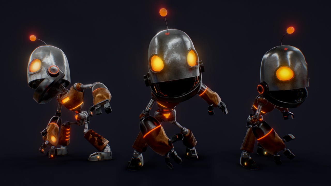 Robotic Fighter Enemy | Fab
