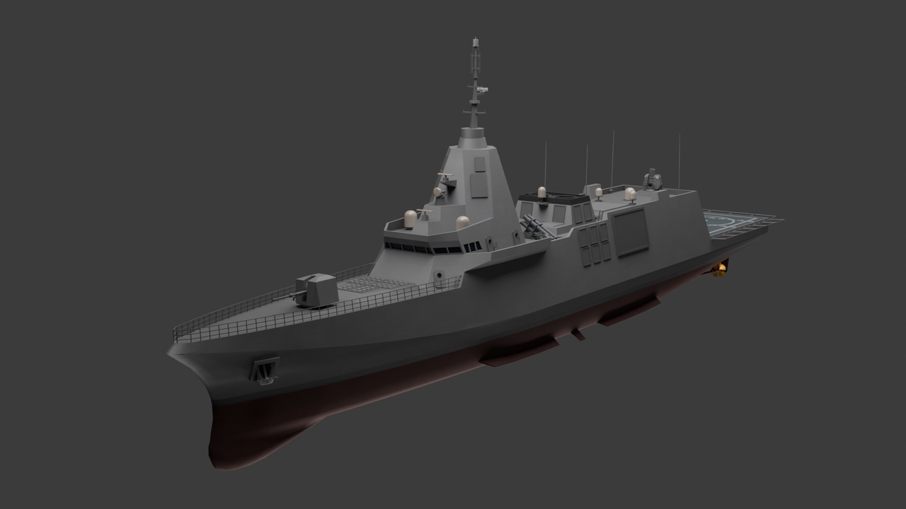 Media 1 for listing Korean Future Export-Oriented Frigate HDF-6000