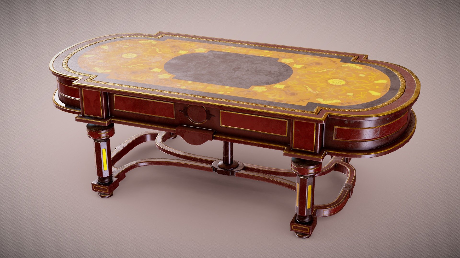ATT - Table 03 - PBR Game Ready | Fab