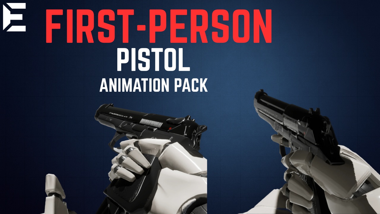Media 1 for listing First-Person Pistol Animation pack | B-92