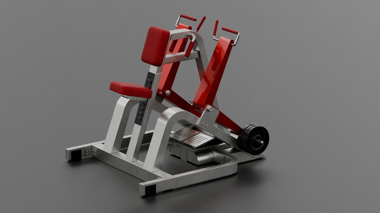 Media 1 for listing Plate-Loaded Iso-Lateral Seated Back Pull Machine