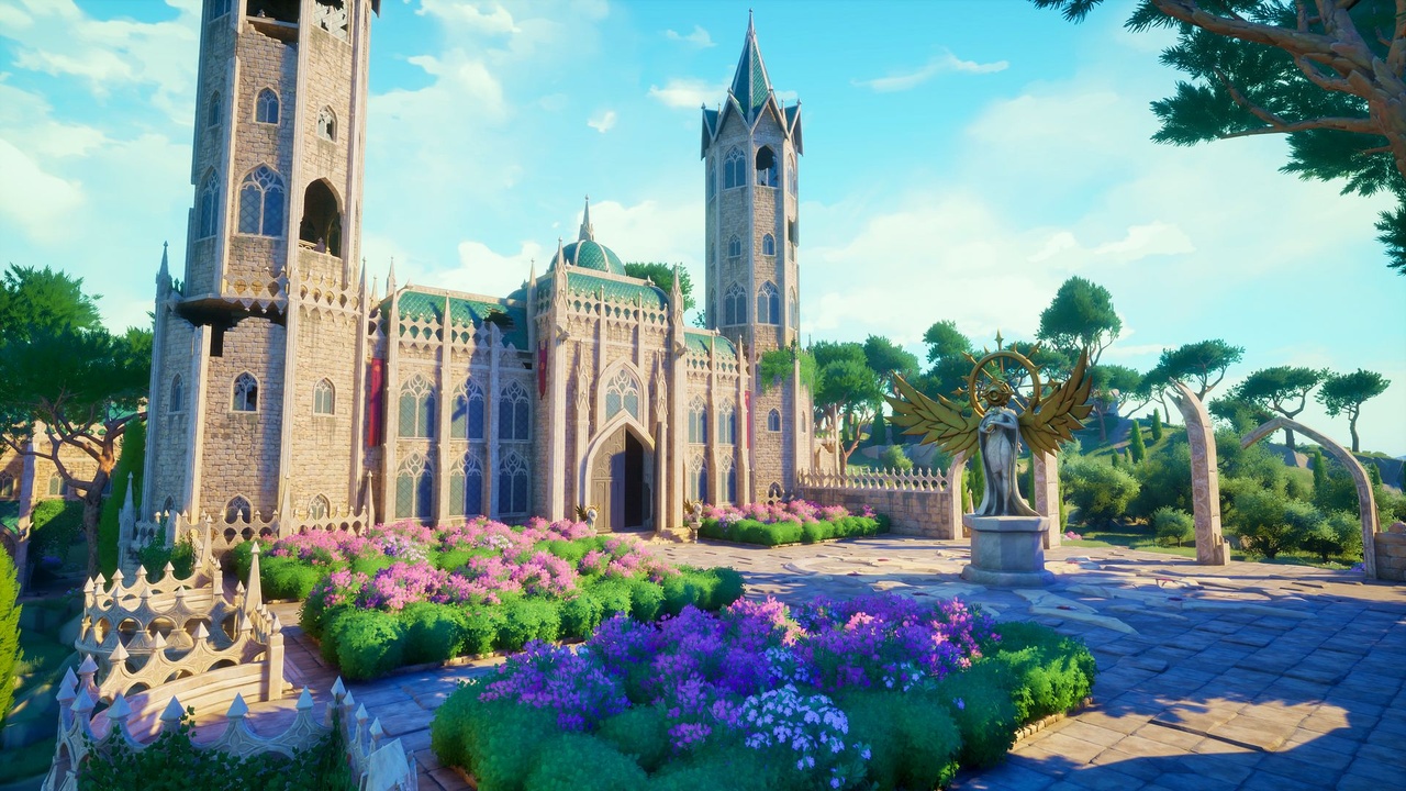 Media 1 for listing Stylized Ruins Environment - Fantasy Ruined Temple