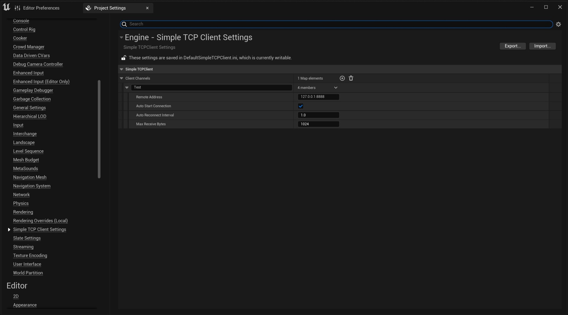 Media 1 for listing SimpleTCPClient