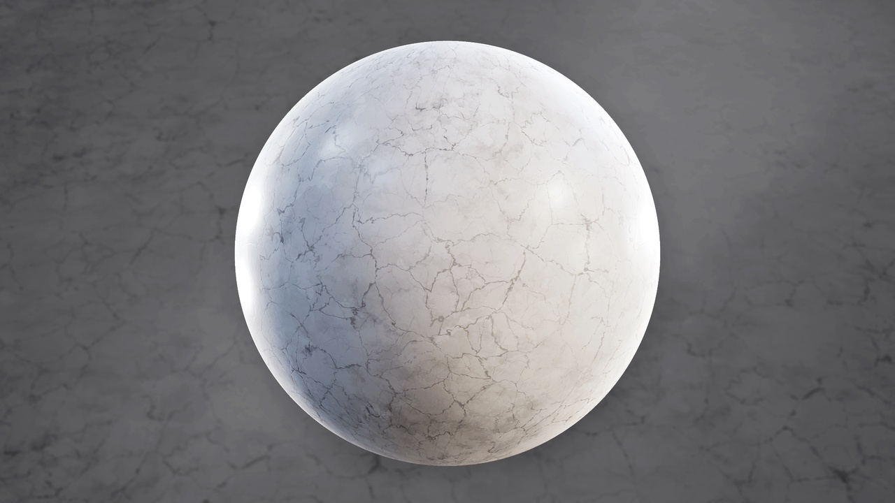 Media 1 for listing Stylized Marble Surface 01A - Material