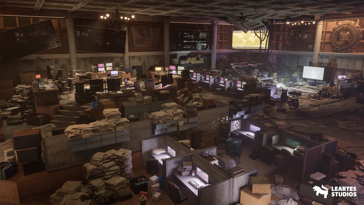 商品 Command Center Interior Environment ( Command Center Interior Interiors Sci-Fi ) 的媒体 1