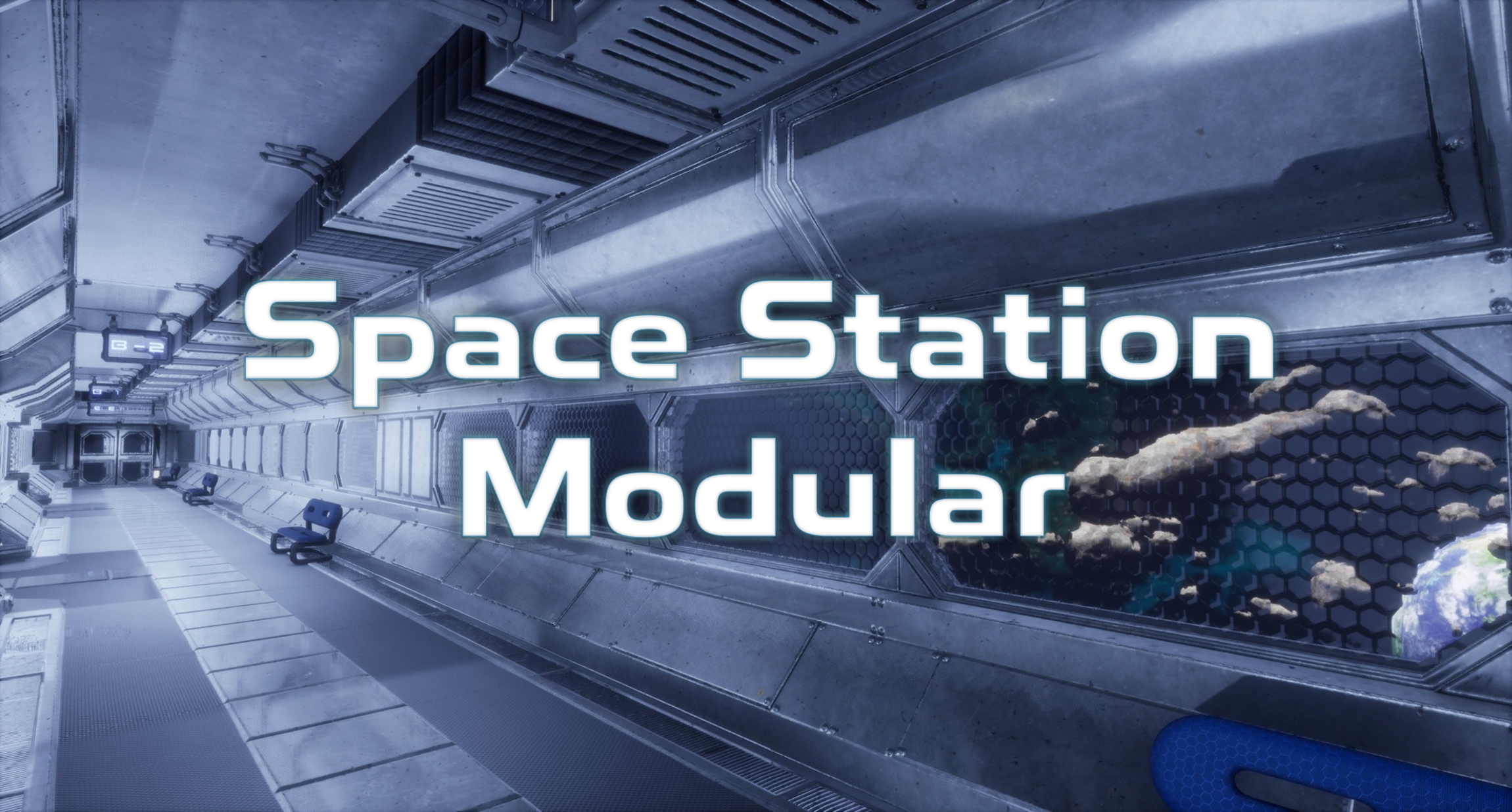 Space Station Interior - Modular Asset Pack | Fab