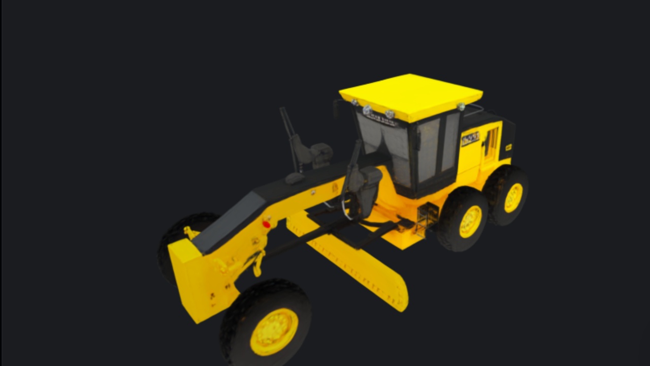 Media 1 for listing Motor Grader 3D Model