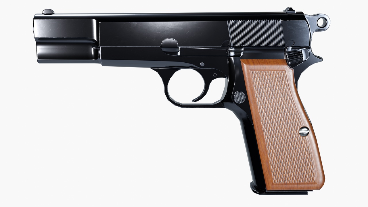 Media 1 for listing Hi-Power Pistol - Rigged