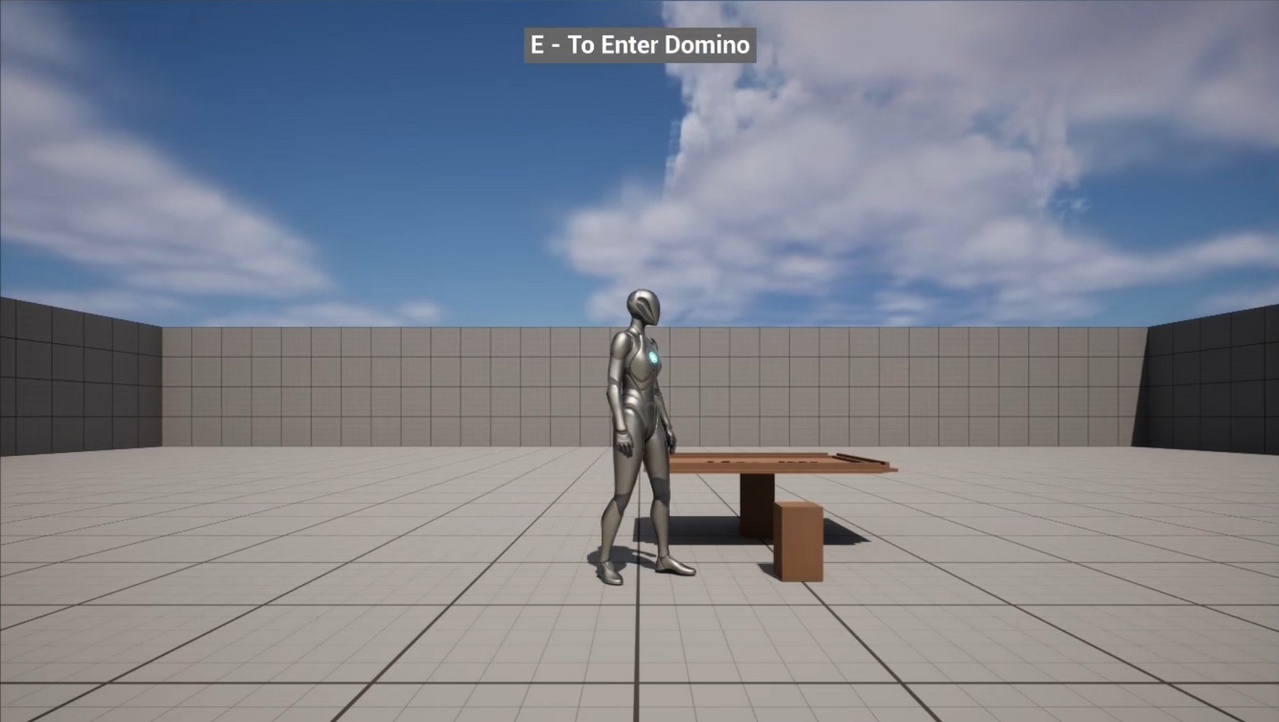 Media 1 for listing Domino minigame for Unreal Engine