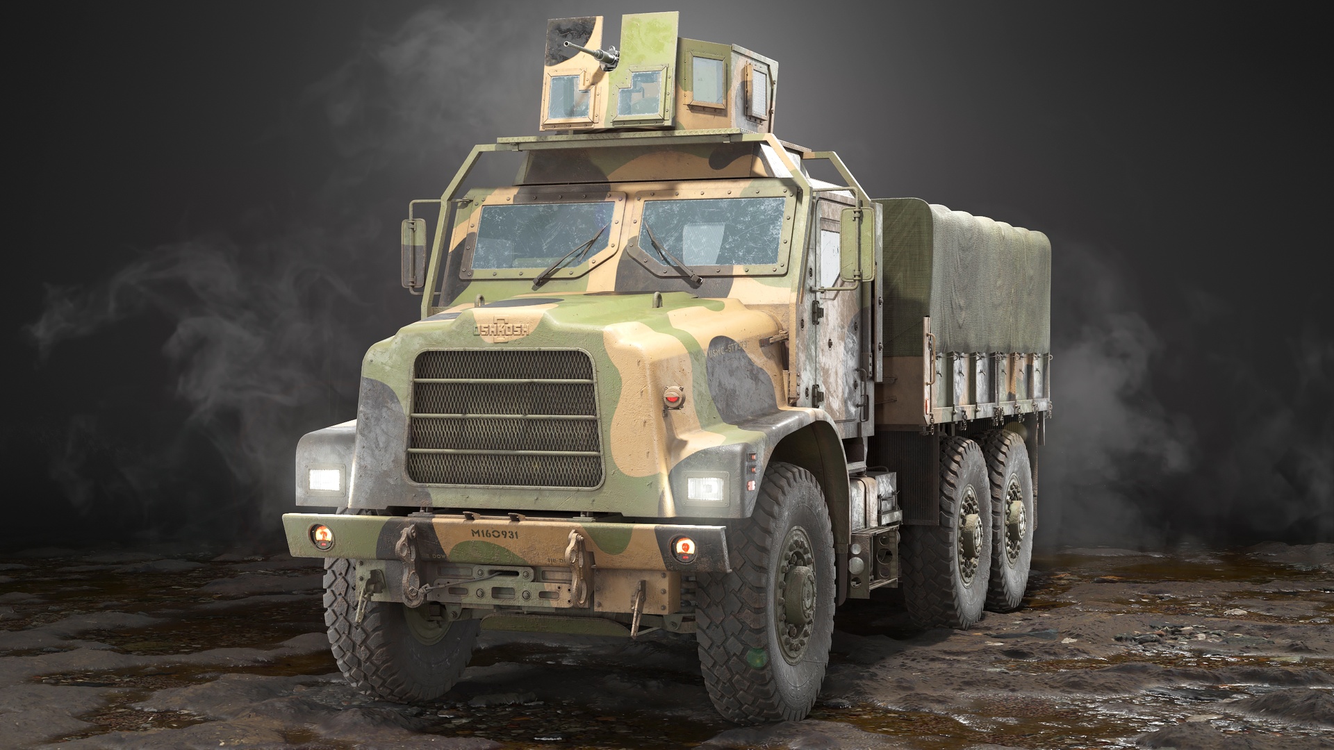 Media 1 for listing Cargo Truck Oshkosh MTVR MK23 PBR