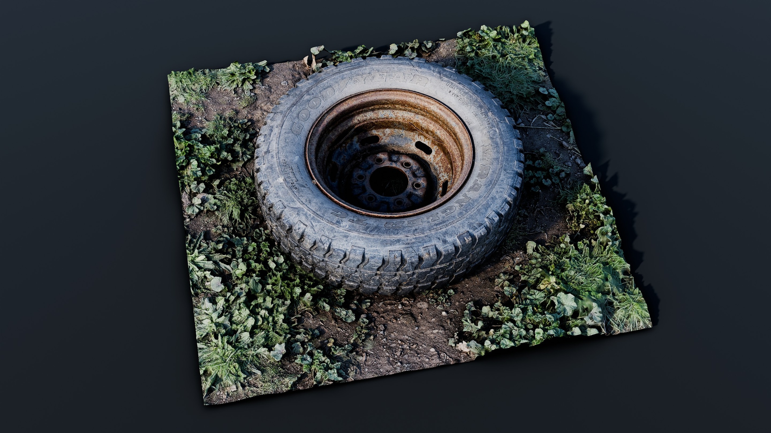 Media 1 for listing Old Tire | 8K PBR