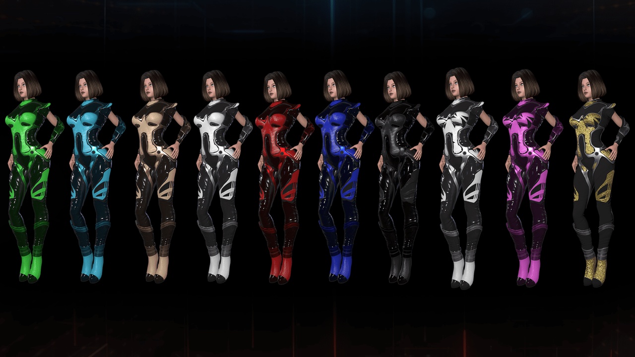 Media 1 for listing Sci-Fi Girl