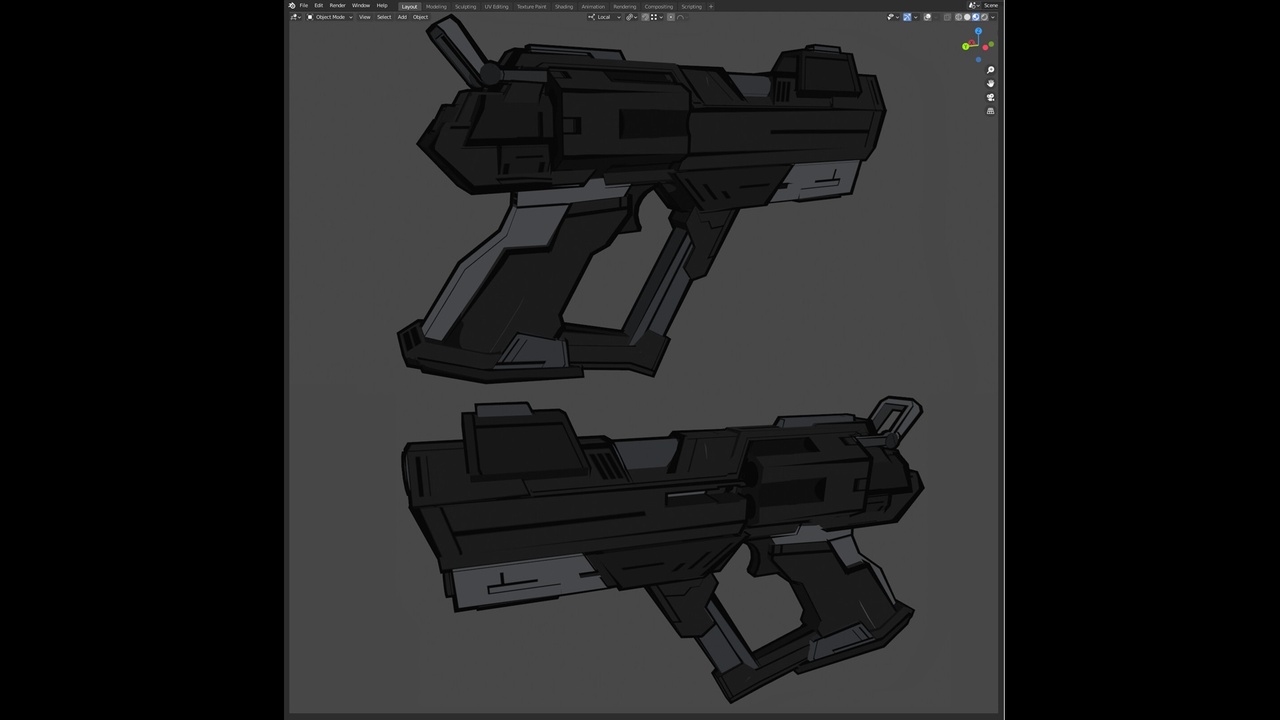 Media 1 for listing Anime-Style: SCI-FI WEAPONS (Pack)