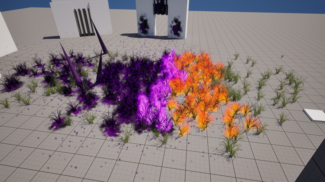 Media 1 for listing Alchimical engine: customizable and interactive Dynamic Niagara Particle system
