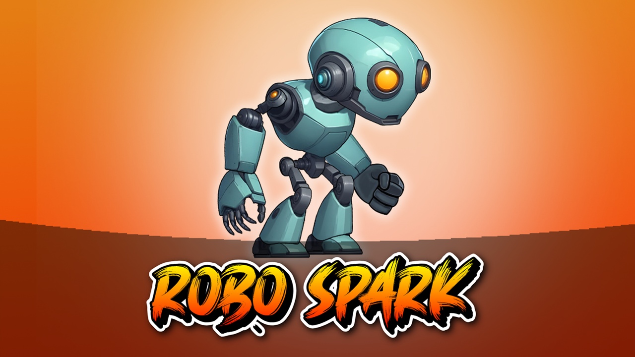 Media 1 for listing Robo Spark - 2D Animated Character (Spriter)