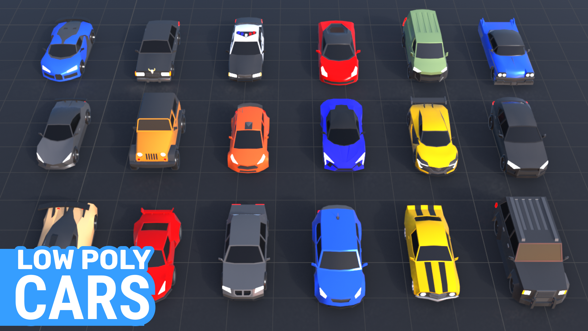 Low Poly Cars | Fab