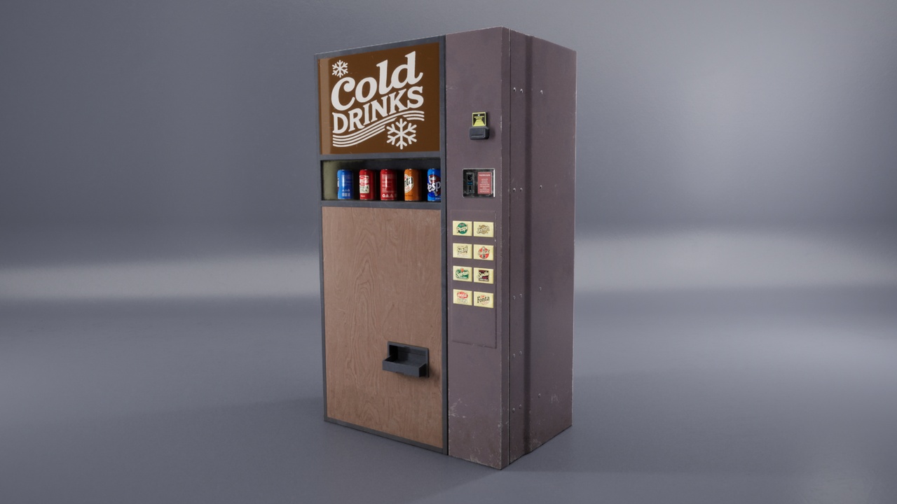 Media 1 for listing Retro Soda Vending Machine