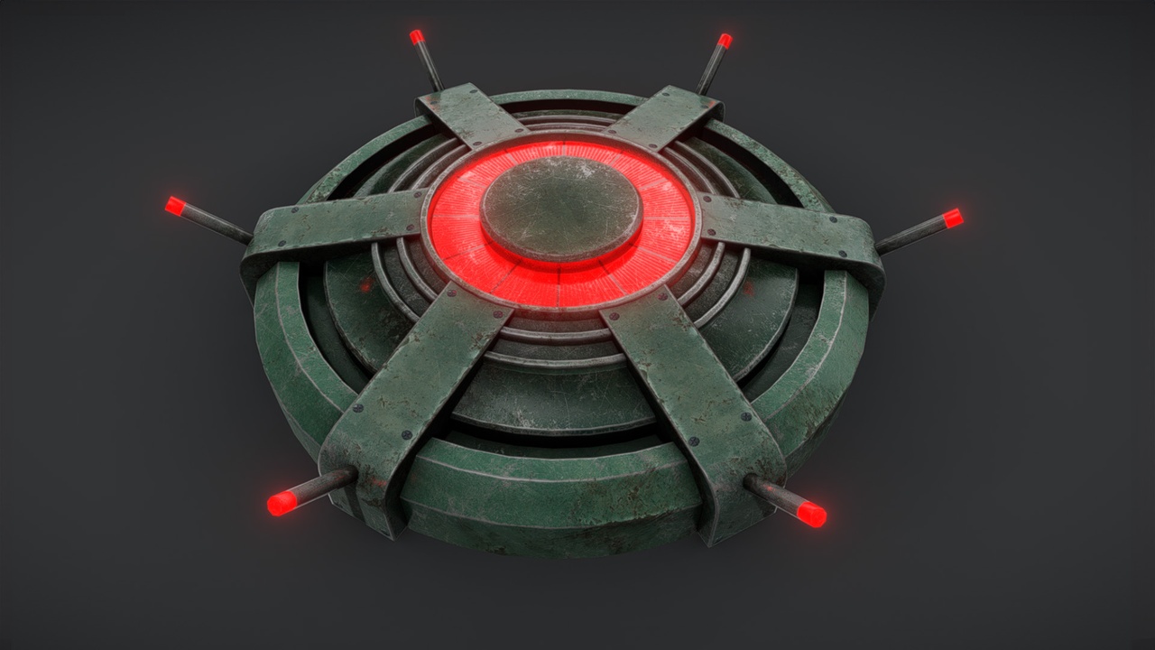 Media 1 for listing Scifi Landmine