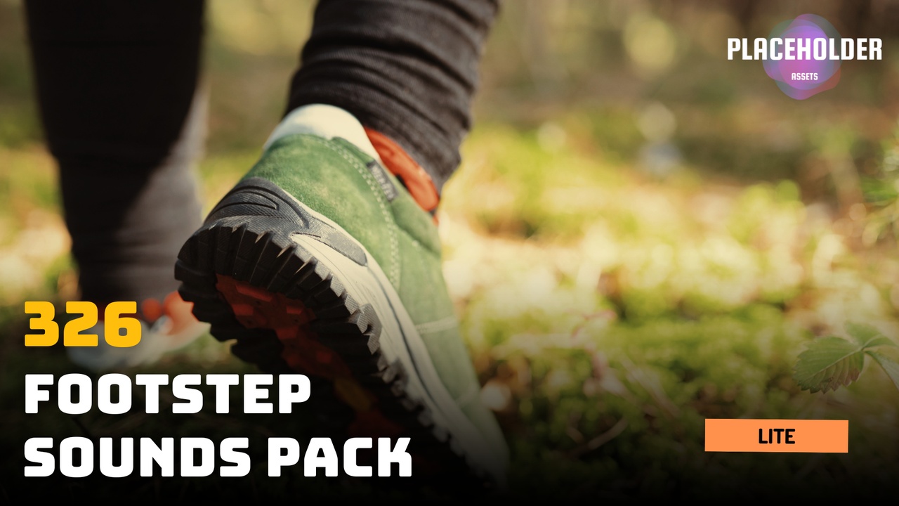 Media 1 for listing Footstep Sounds Pack - Lite Edition