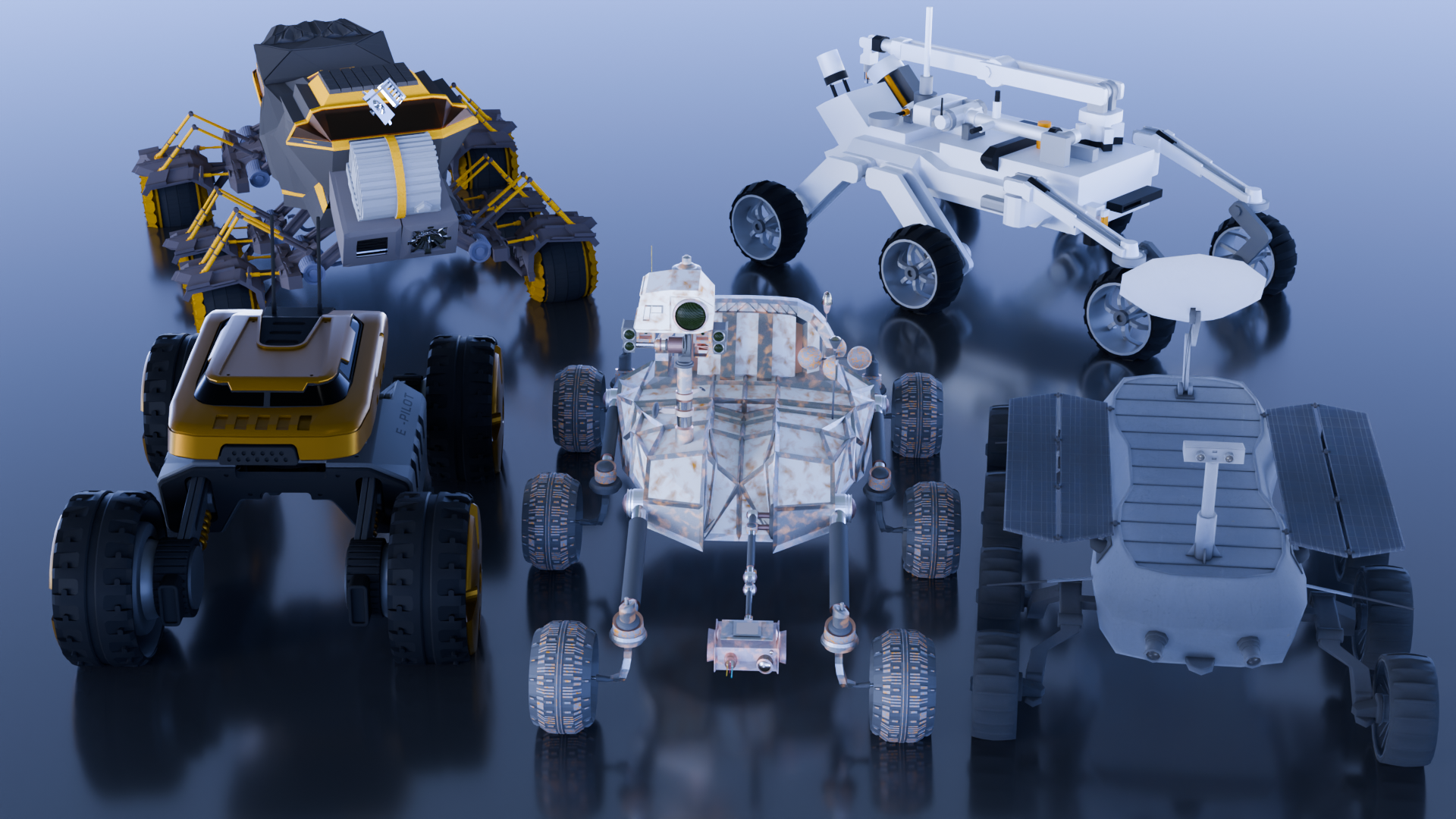 Space Rover Pack | Fab