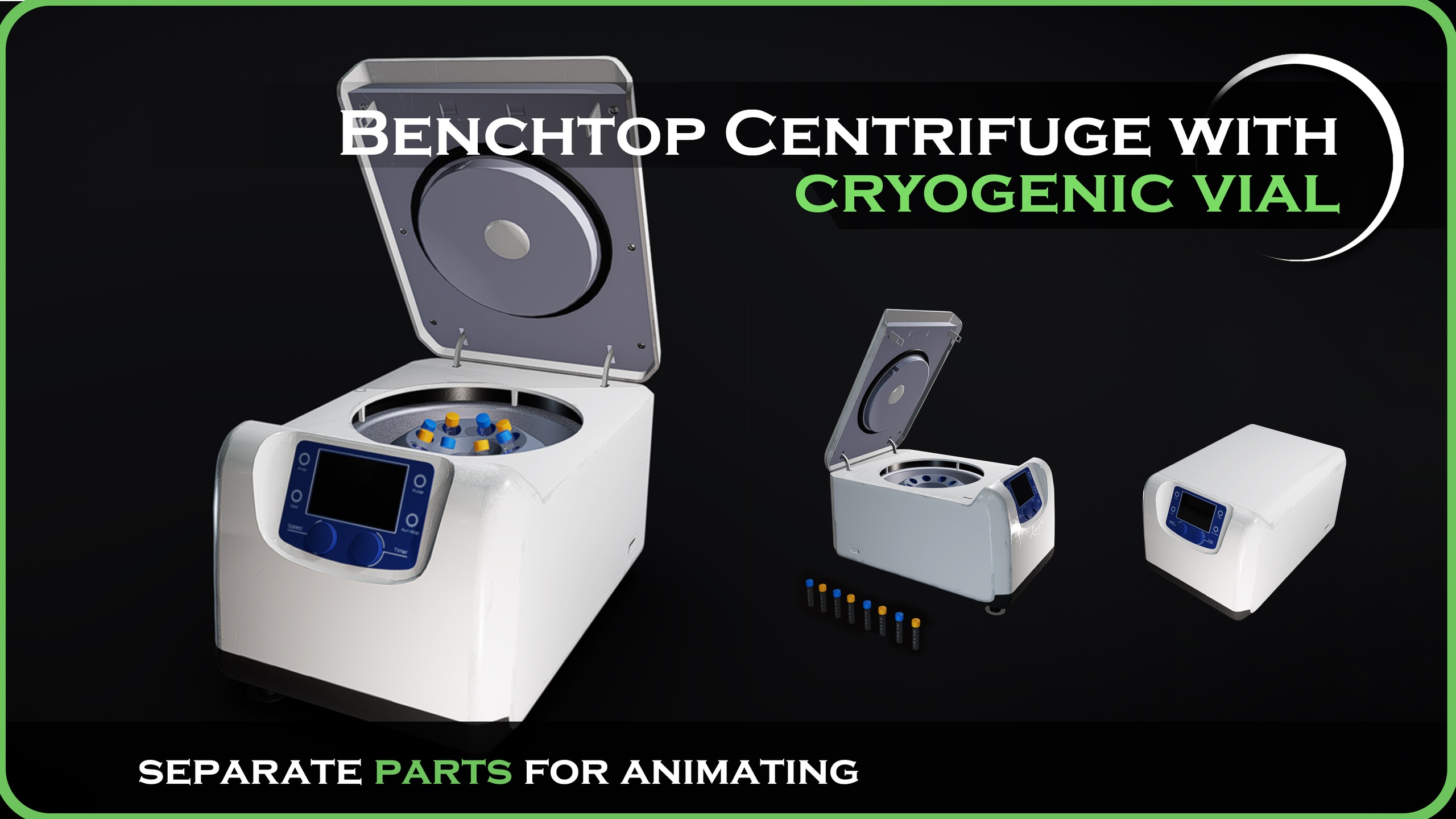Медиа 1 для объявления Benchtop Centrifuge Cryogenic Vial