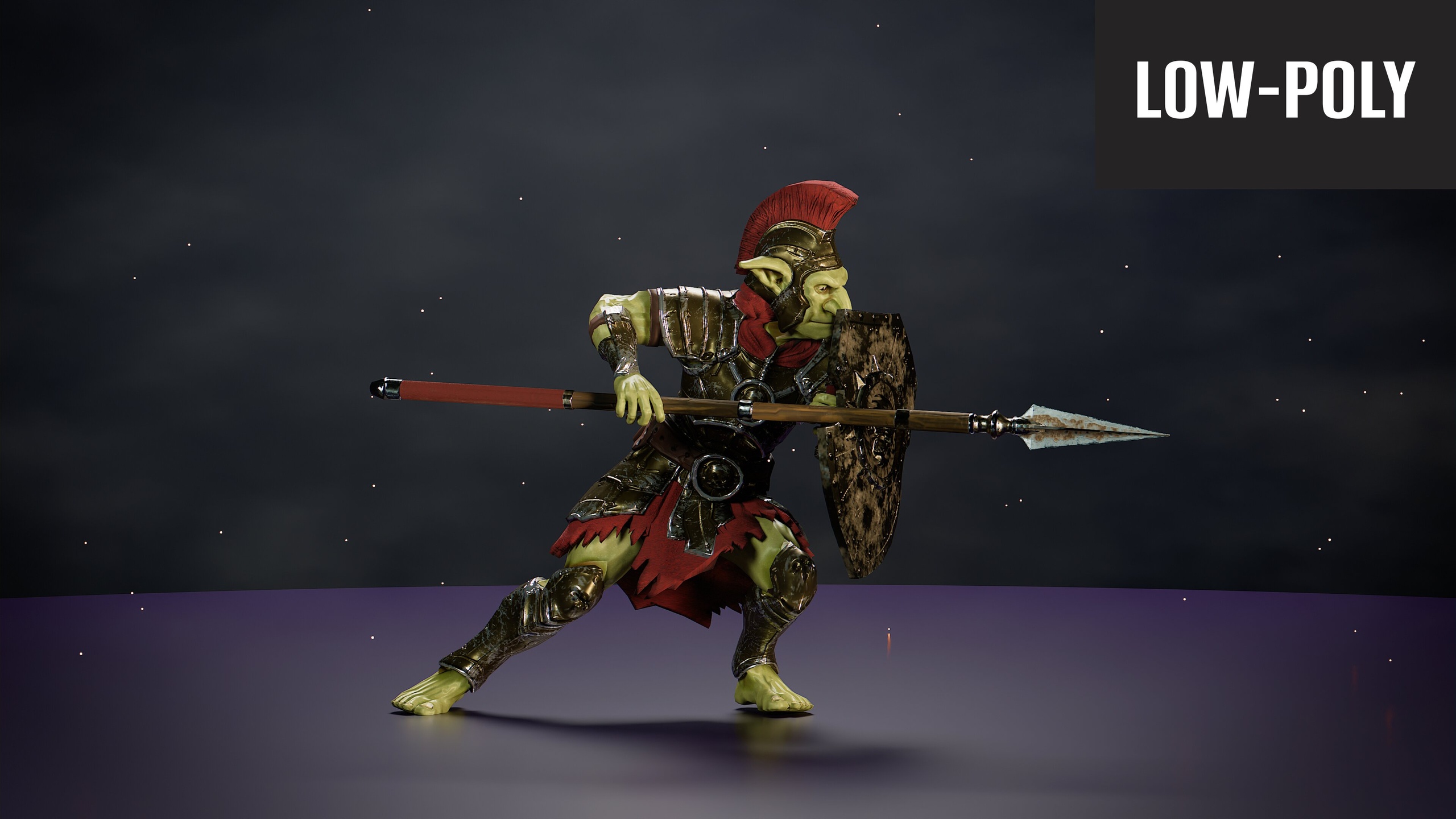 Media 1 for listing Goblin Faction – Stylized Enemy Pack Vol.2 | Rigged | Epic Skeleton | Game Ready