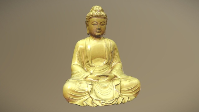 最高級ブッダ像 Ｆinest Buddha Statue,Gold Ｐlated Brass Buddha Statue with exquisite stonework. 13.5 Inches