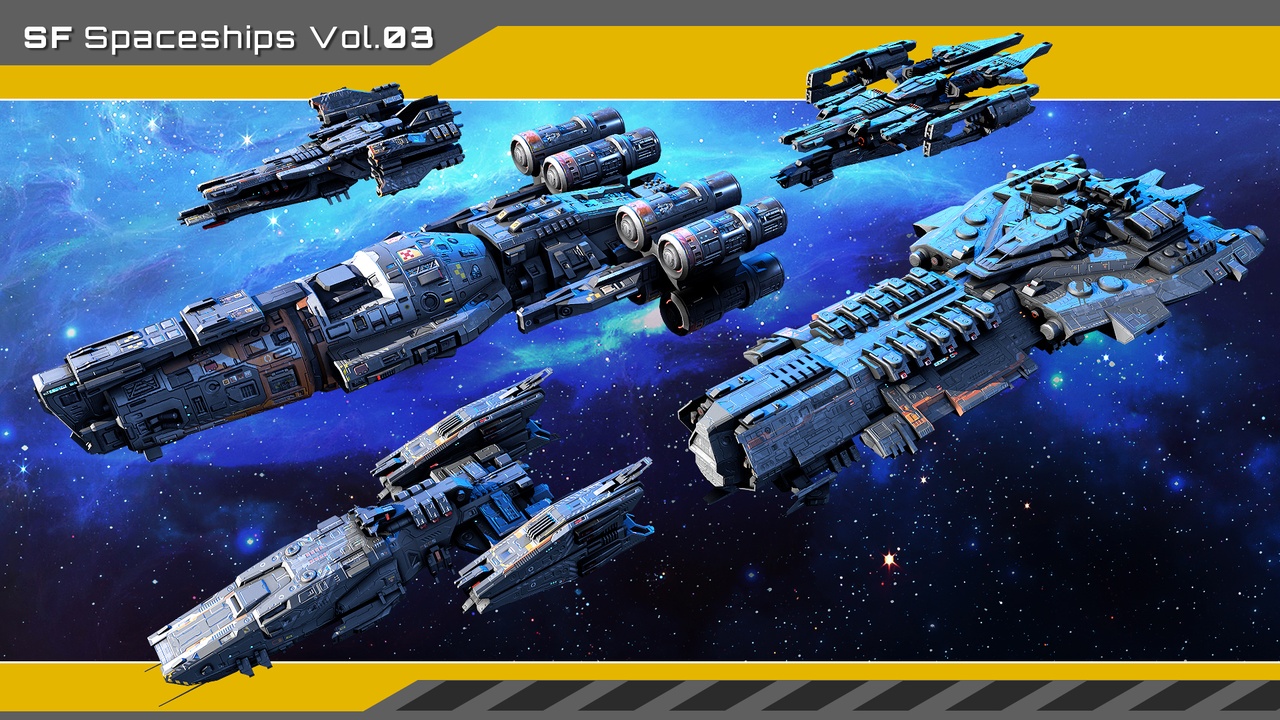 Media 1 for listing Spaceship Pack 3