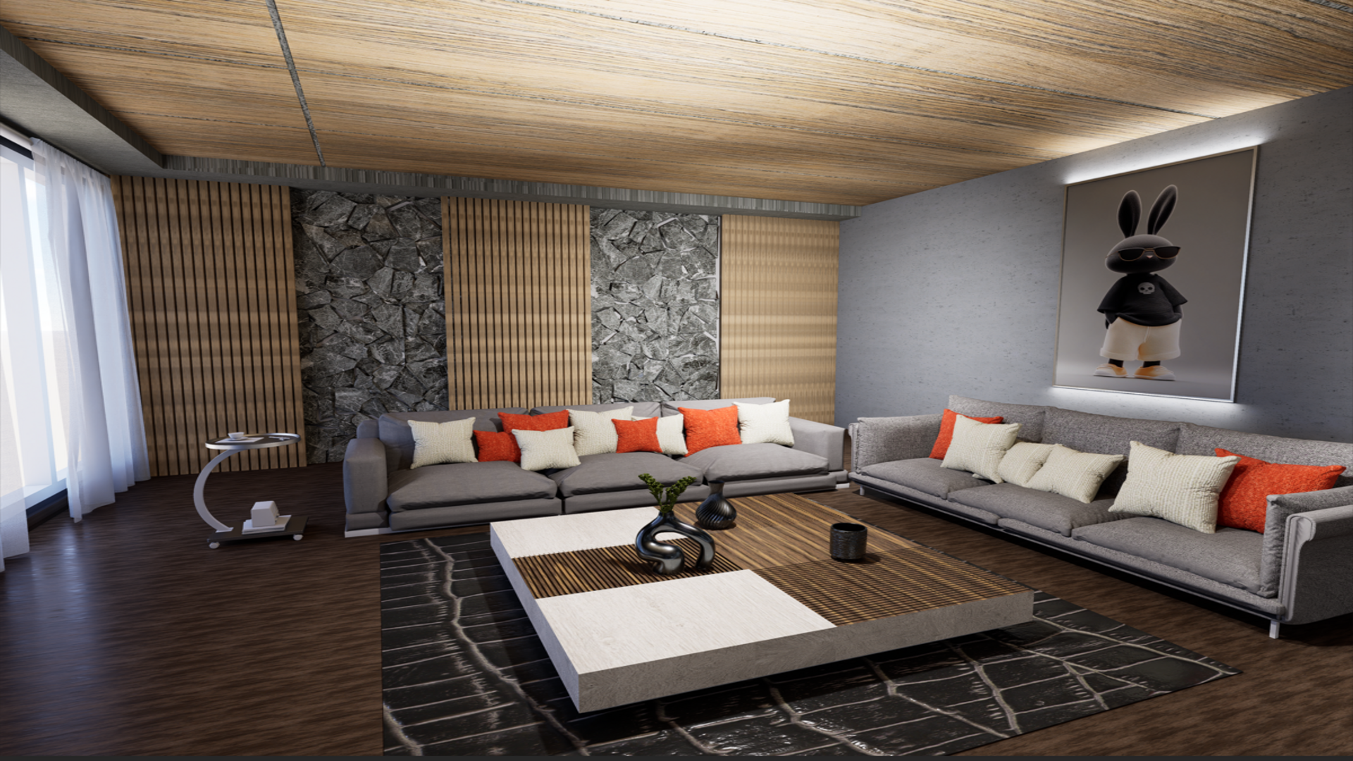 Modern Living Room | Fab
