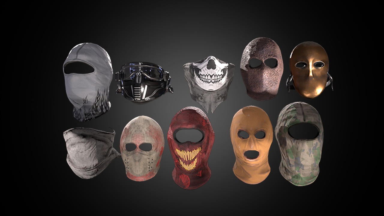 Media 1 for listing Army Masks Pack