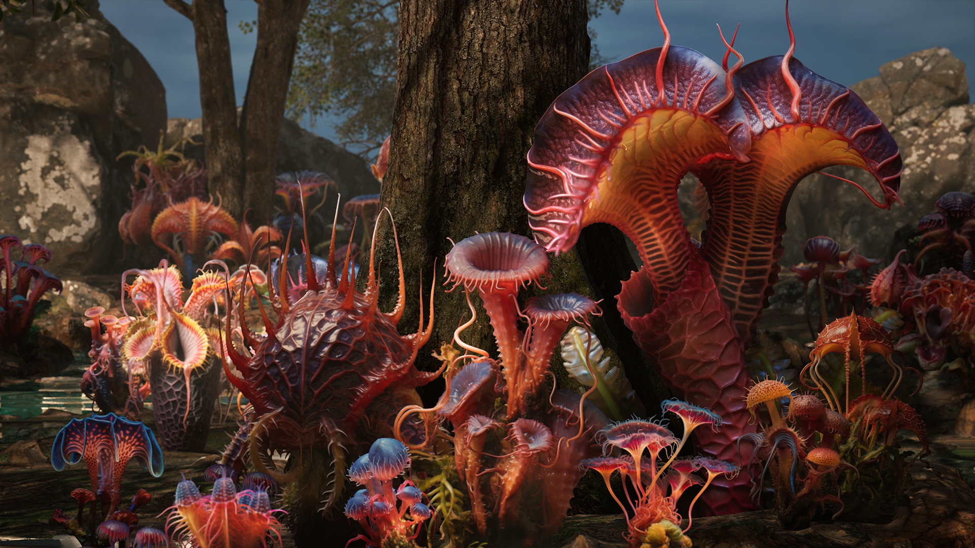 Alien Tropical Plants Pack | Fab