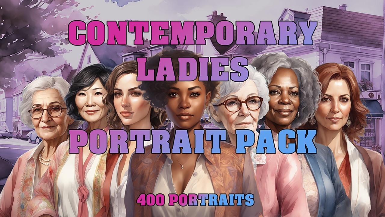 Media 1 for listing Contemporary Ladies Portraits