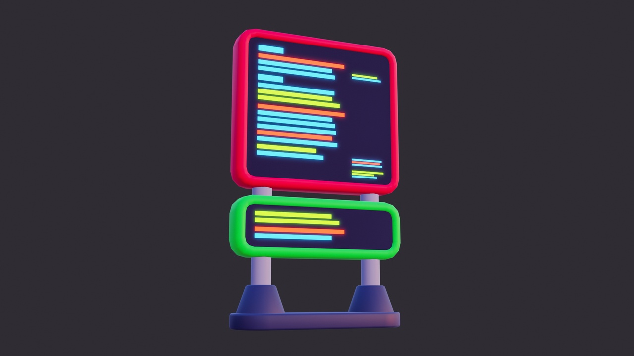 Media 1 for listing Low Poly Digital Billboard
