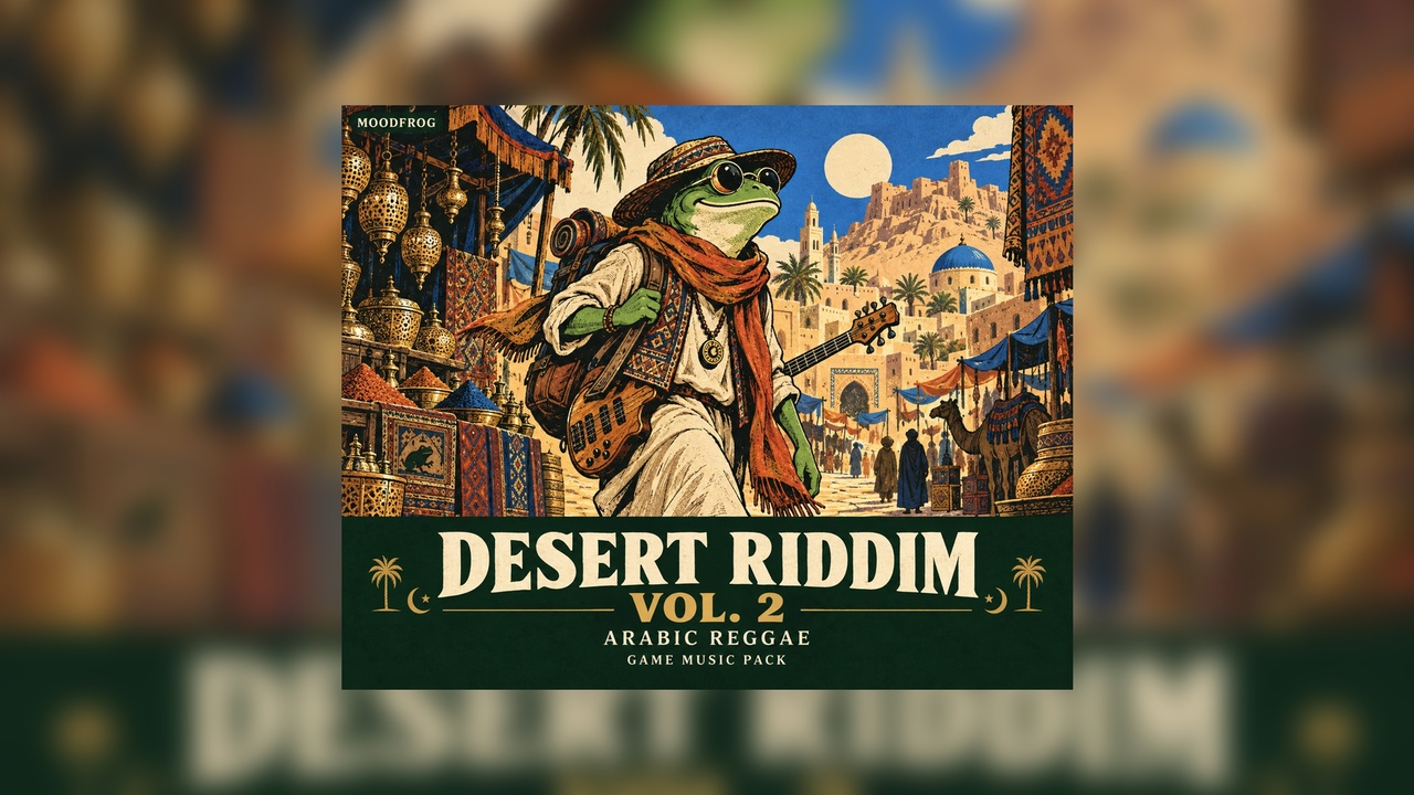 Media 1 for listing Desert Riddim Vol 2 - Arabic Reggae Game Music Pack