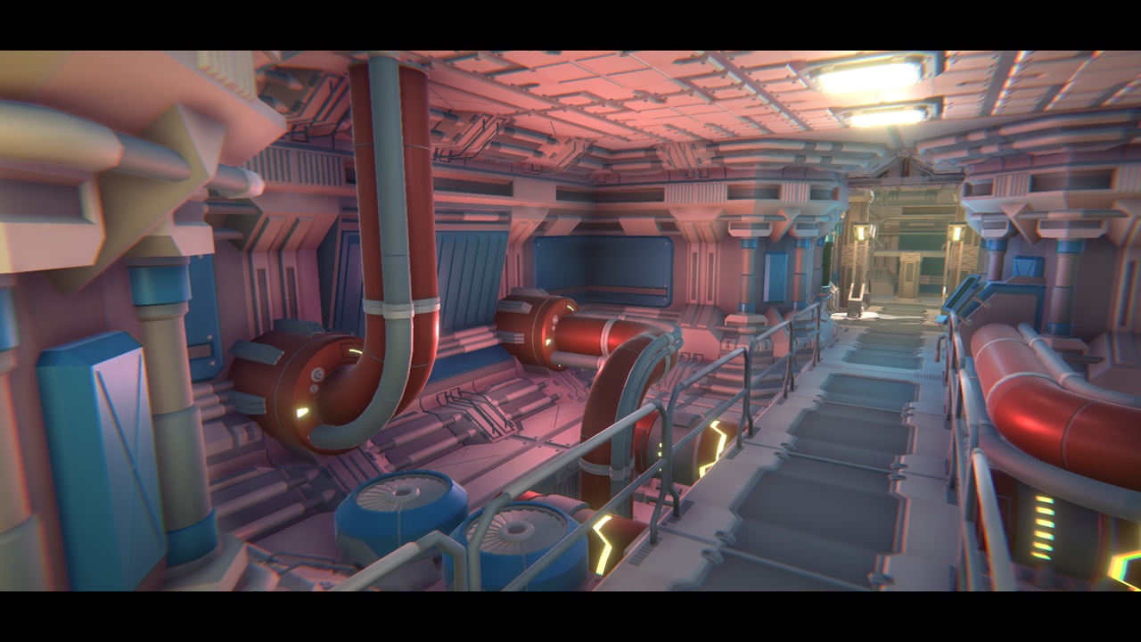 Media 1 for listing Low Poly Sci-Fi Base - Modular Space Station Kit