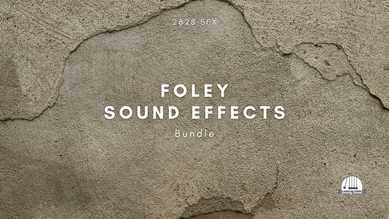 Media 1 for listing Foley Sound Effects Bundle