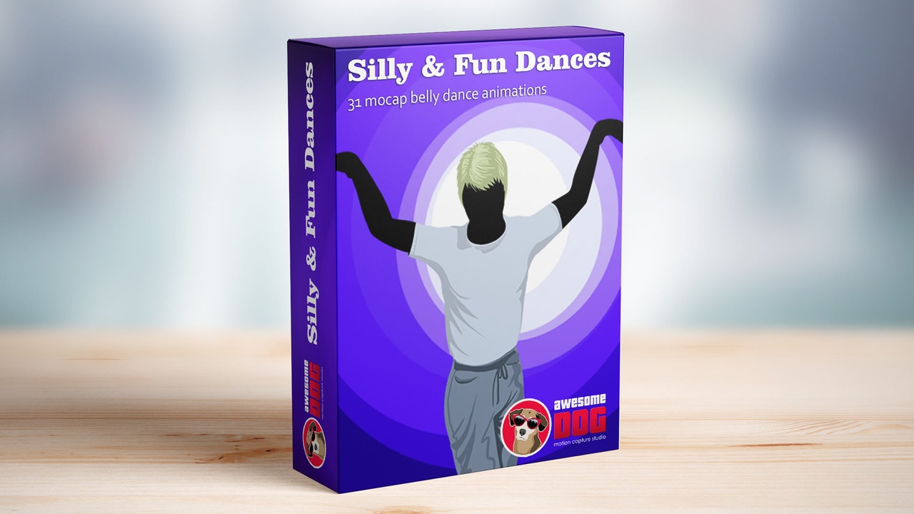 Media 1 for listing Silly & Fun MoCap Dances