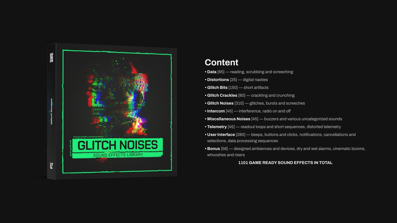 Media 1 for listing Glitch Noises