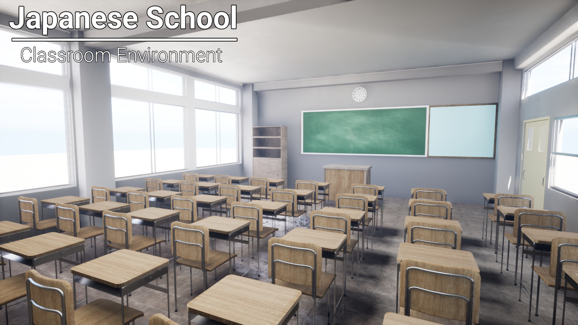Japanese School Classroom Environment | Fab