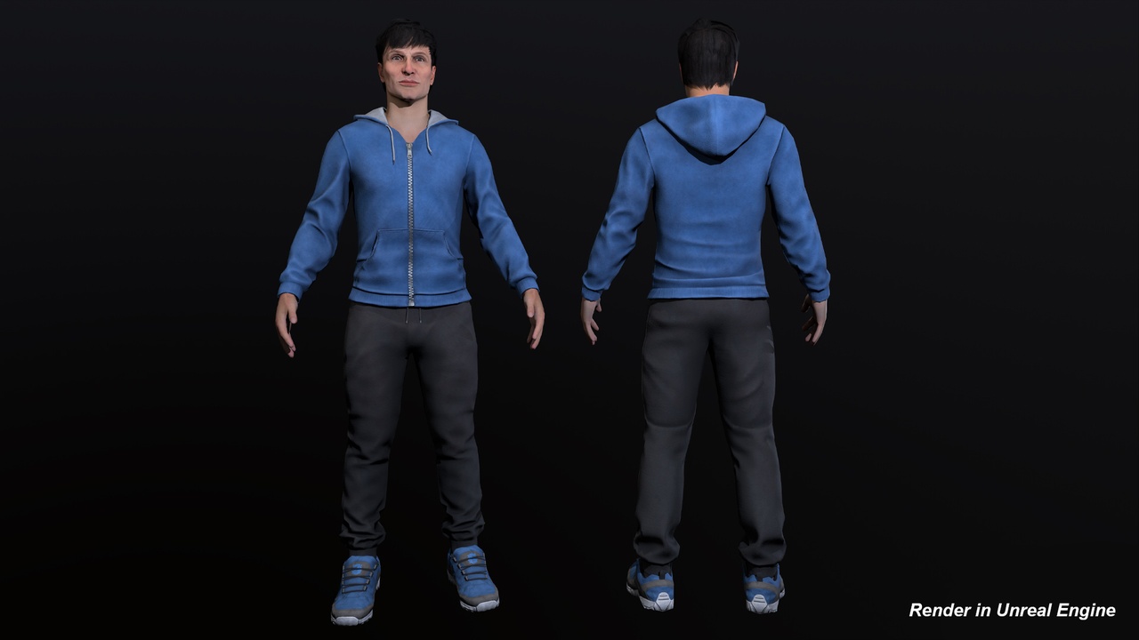 Media 1 for listing Male 01 Pack